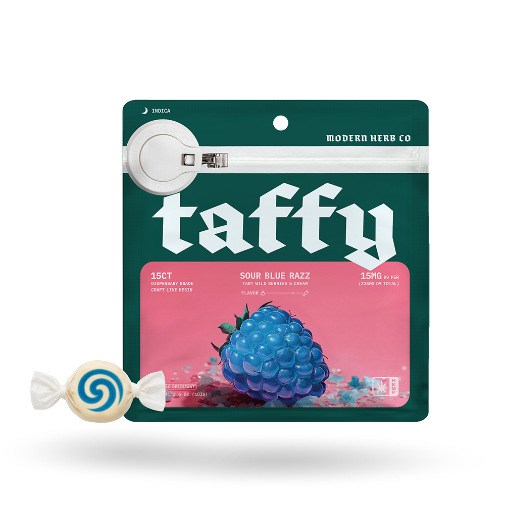 Live Resin D9 Taffy | Sour Blue Razz (Indica)
