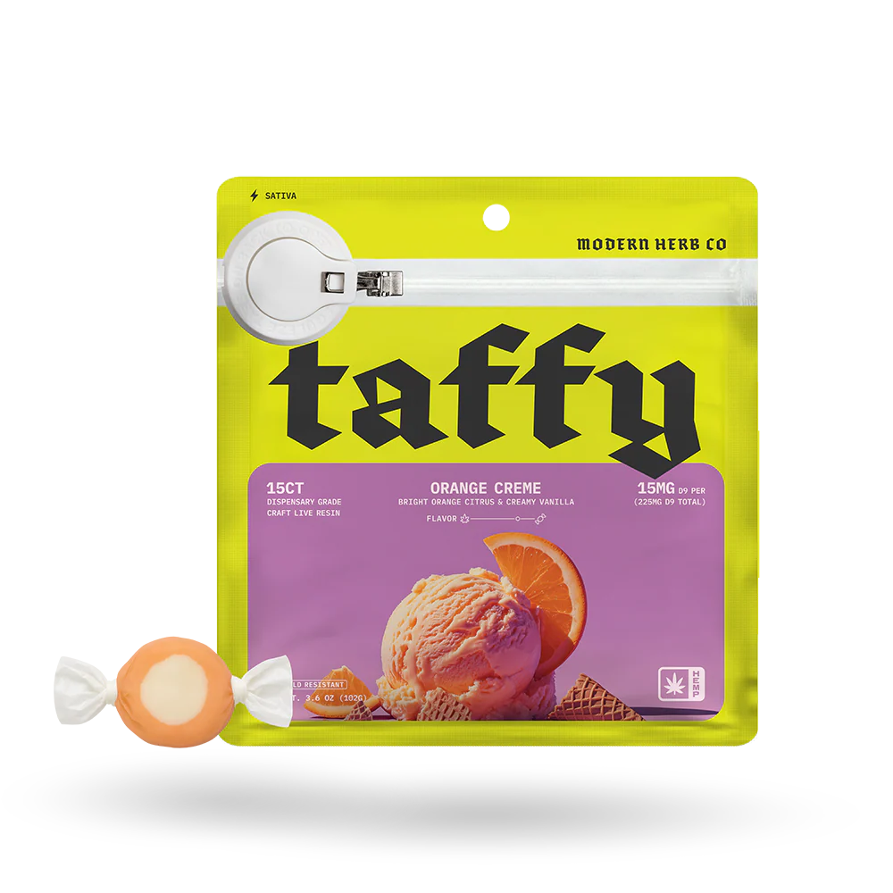 Live Resin D9 Taffy | Orange Creme (Sativa)