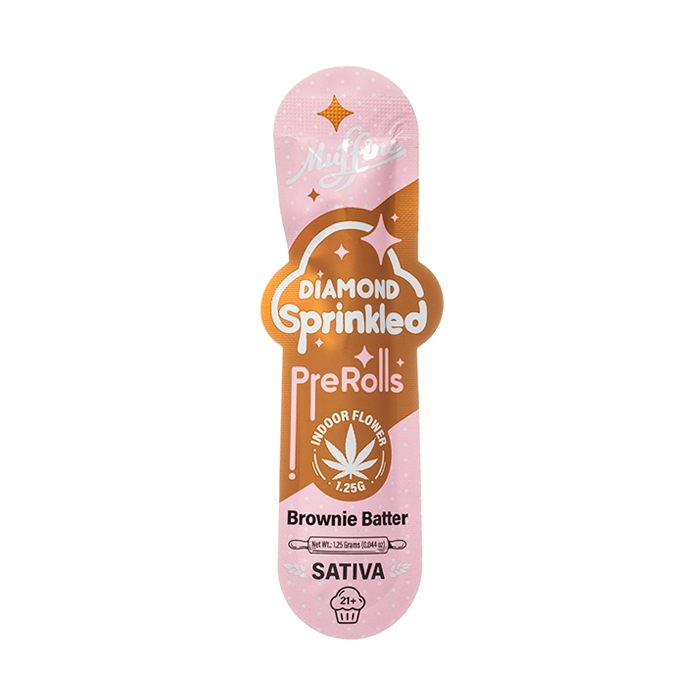 Muffins Diamond Sprinkled Prerolls 1.25G | Brownie Batter (Sativa)