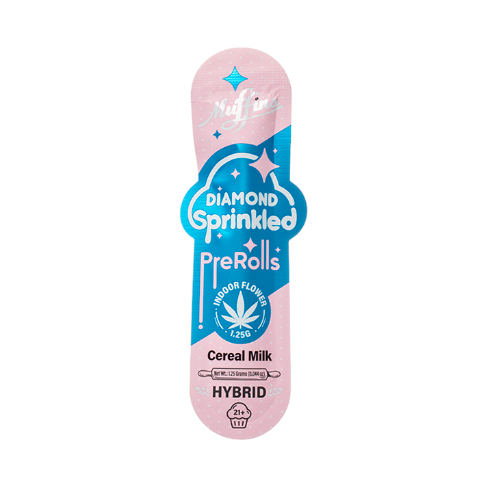 Muffins Diamond Sprinkled Prerolls 1.25G | Cereal Milk (Hybrid)