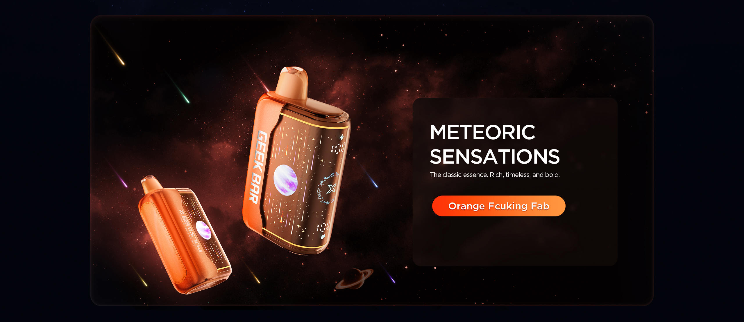 Geek Bar | Pulse X2 50,000 Puff - Orange Fcuking Fab